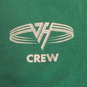 Vintage 1980s Van Halen CREW T-shirt